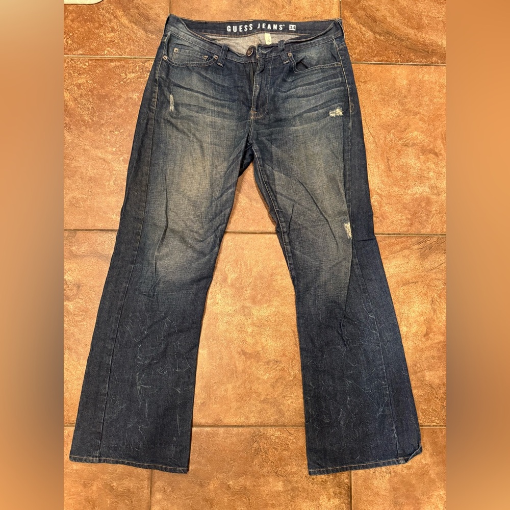 Men’s Guess Cliff Bootcut Jeans 34x32